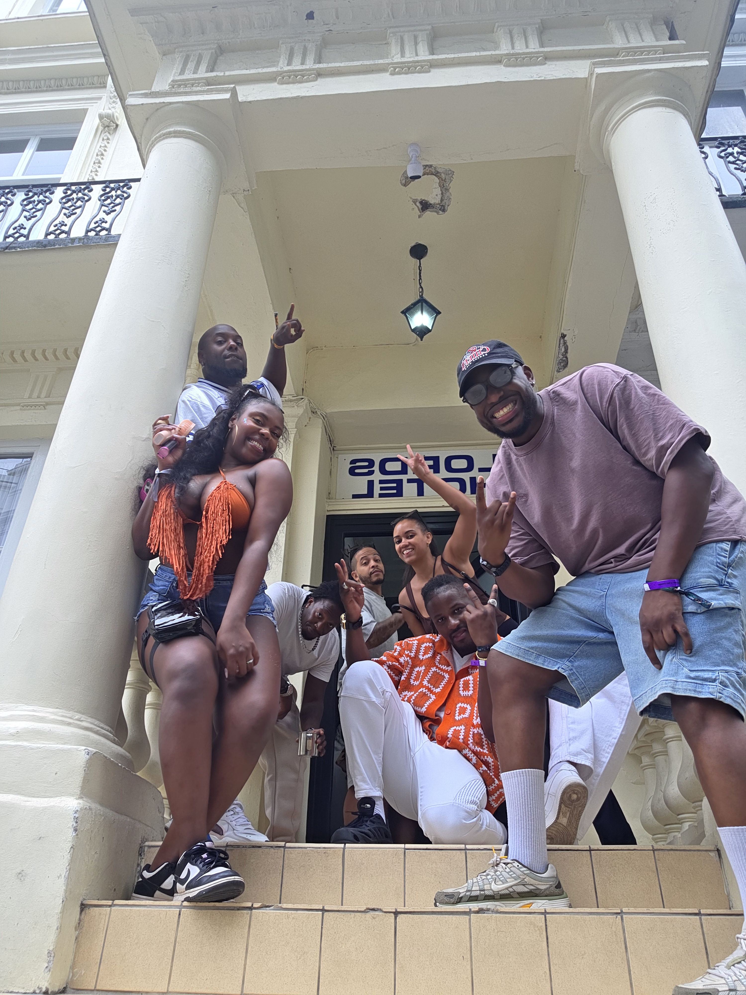 Moment de road French Soca Crew à Londres